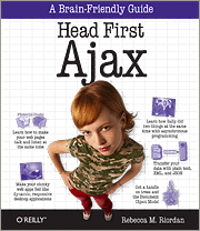 Head First Ajax book cover