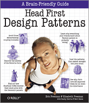 Head First Design Patterns book cover